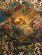 Eugene Delacroix Apollo slaying Python Sweden oil painting artist